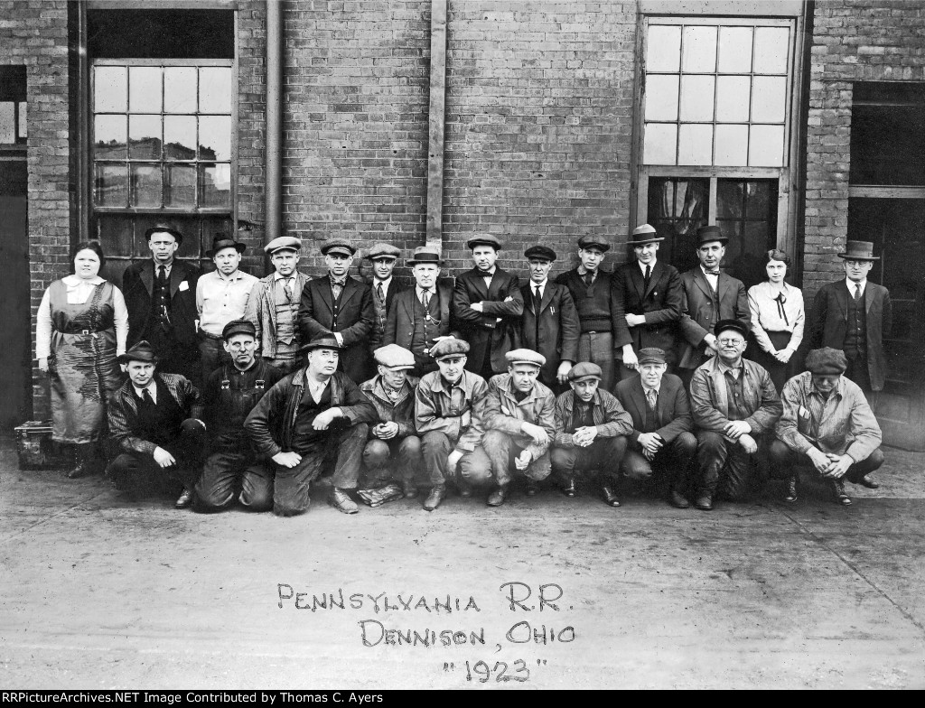 PRR Shop Employees, 1923